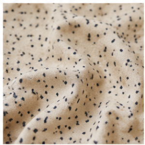 Minimal Dot Cotton Linen
